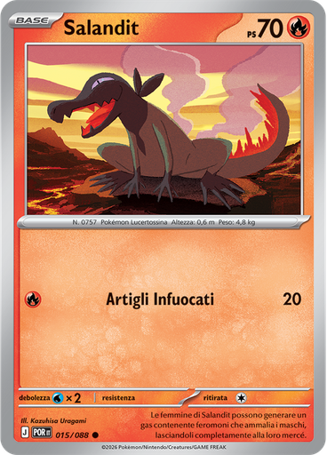Salandit (Reverse Holo)