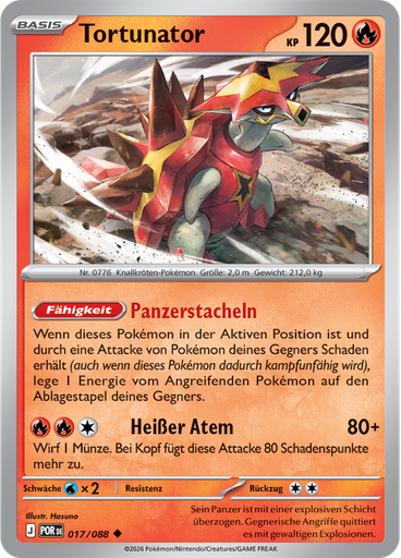 Tortunator (Reverse Holo)