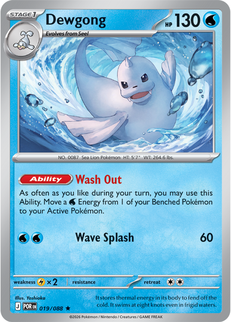 Dewgong (Reverse Holo)