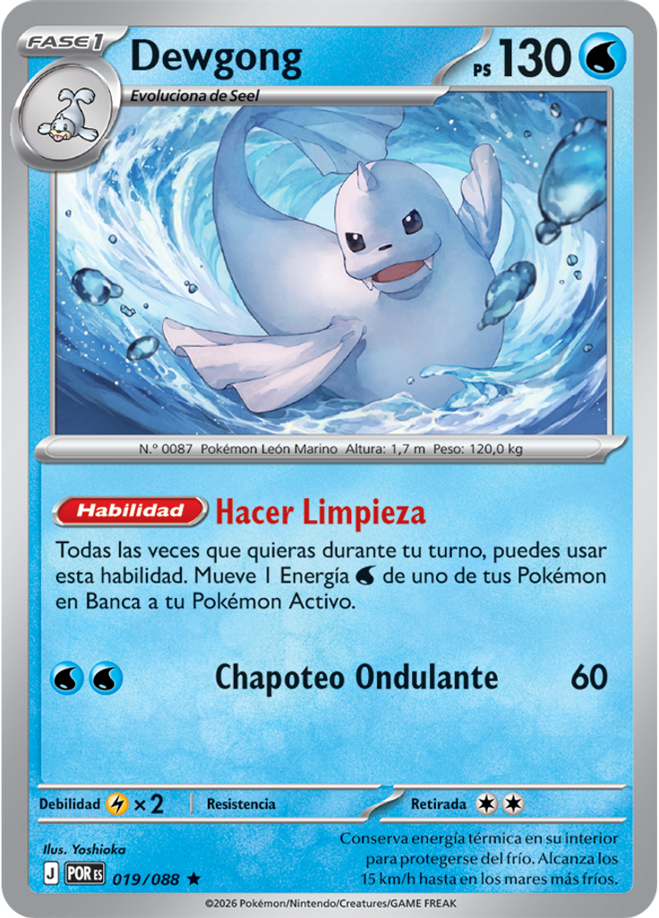 Dewgong (Reverse Holo)