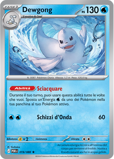 Dewgong (Reverse Holo)