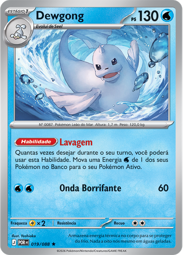 Dewgong (Reverse Holo)