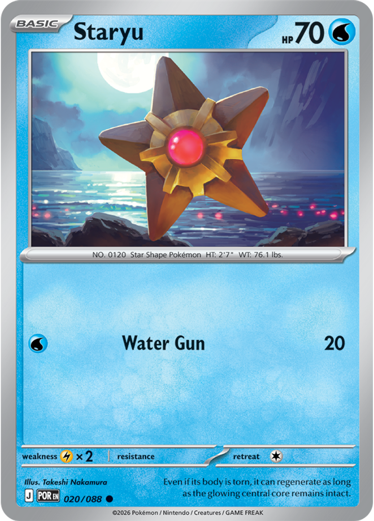 Staryu (Reverse Holo)