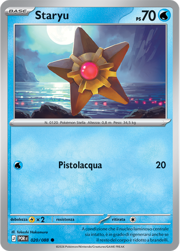 Staryu (Reverse Holo)