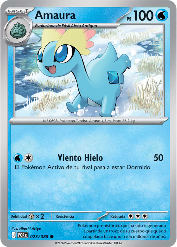 Amaura (Reverse Holo)