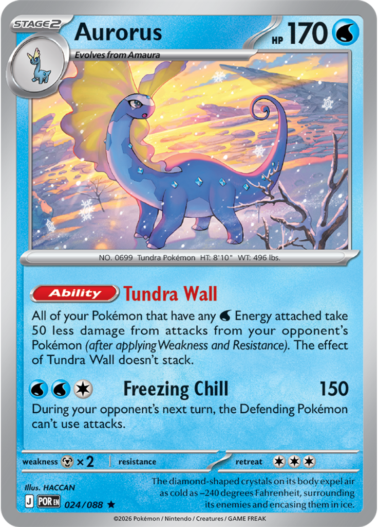 Aurorus (Reverse Holo)