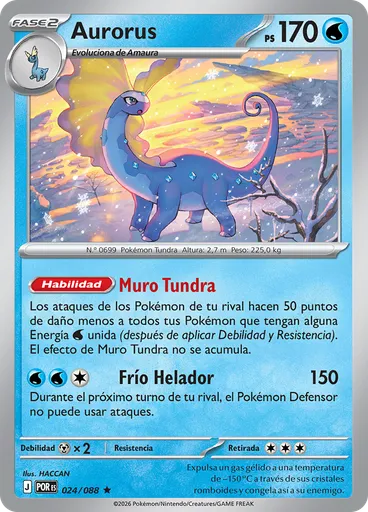 Aurorus (Reverse Holo)
