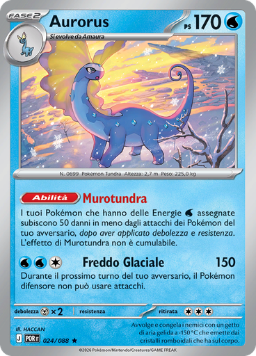 Aurorus (Reverse Holo)
