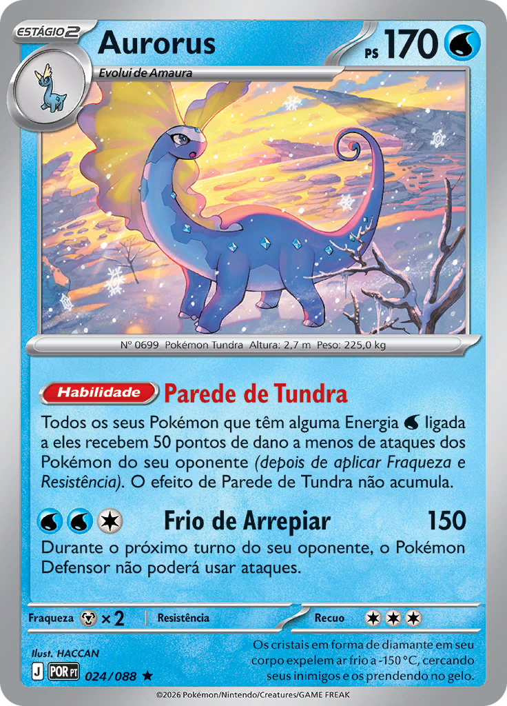 Aurorus (Reverse Holo)