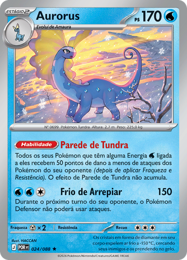 Aurorus (Reverse Holo)