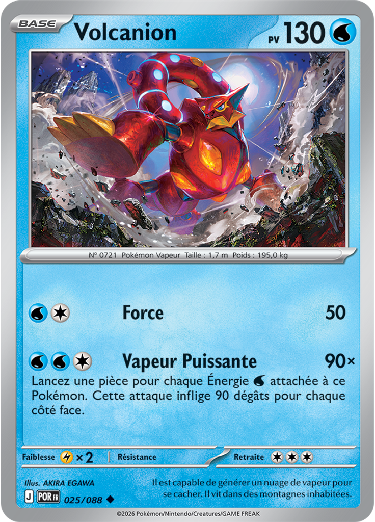 Volcanion (Reverse Holo)