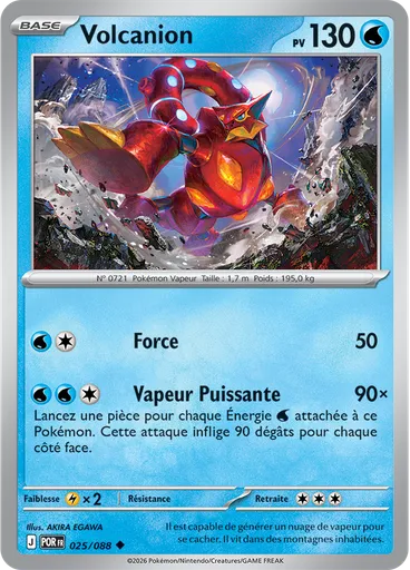 Volcanion (Reverse Holo)