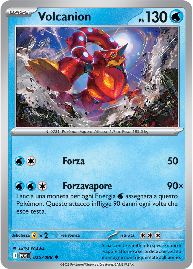 Volcanion (Reverse Holo)