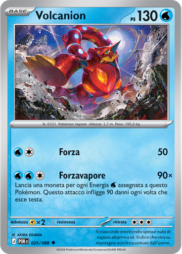 Volcanion (Reverse Holo)