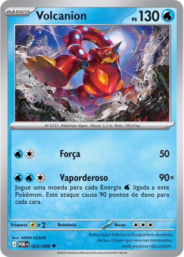 Volcanion (Reverse Holo)