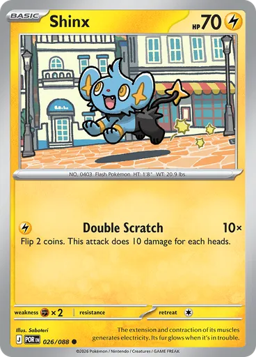 Shinx (Reverse Holo)
