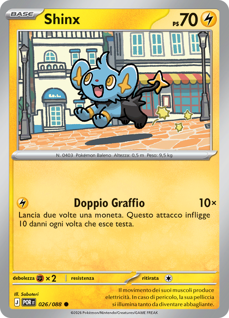 Shinx (Reverse Holo)
