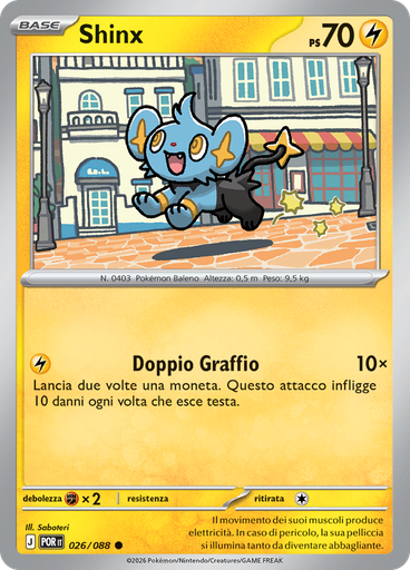 Shinx (Reverse Holo)