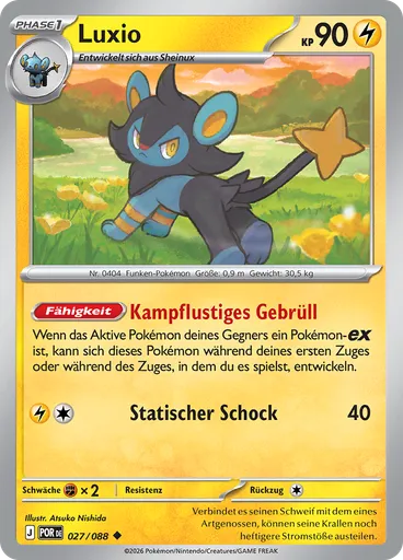 Luxio (Reverse Holo)