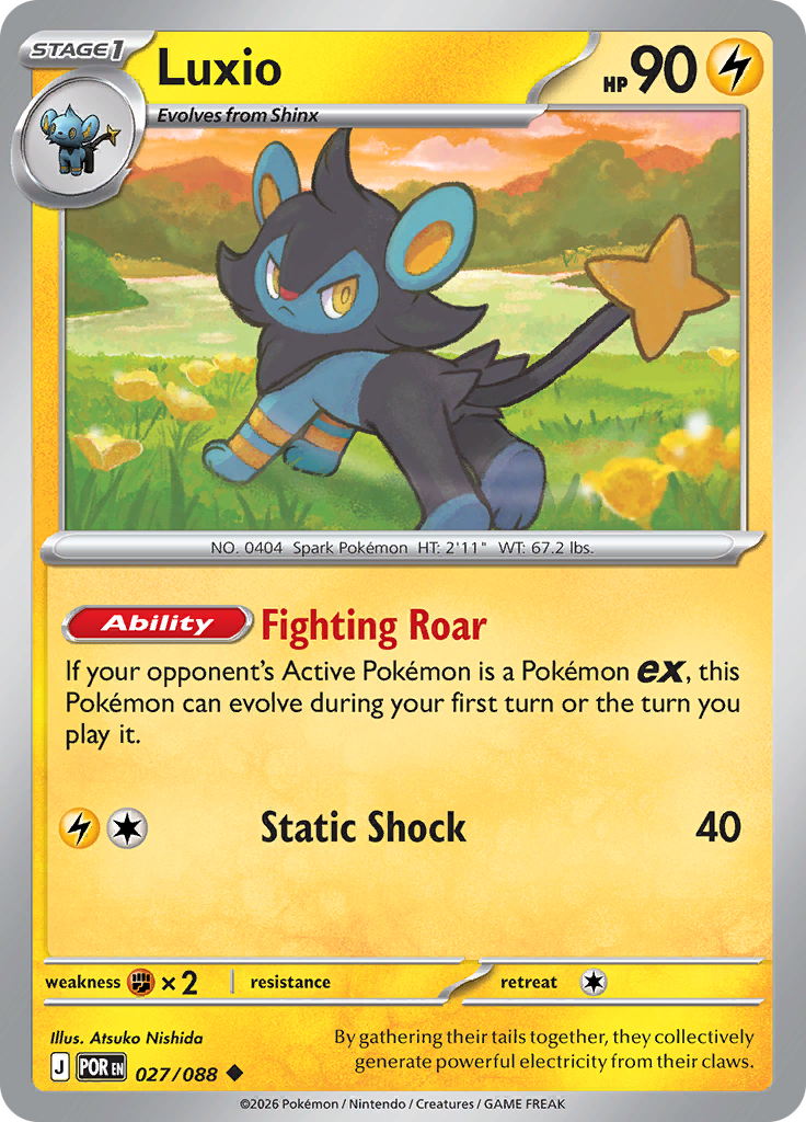 Luxio (Reverse Holo)