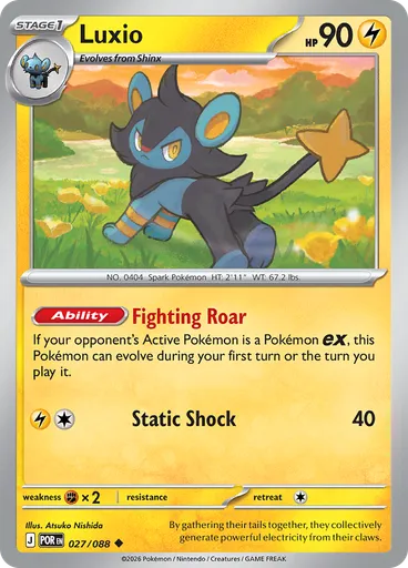 Luxio (Reverse Holo)