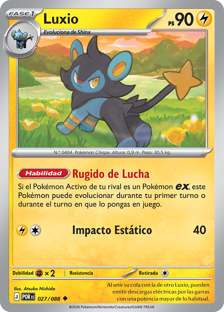 Luxio (Reverse Holo)