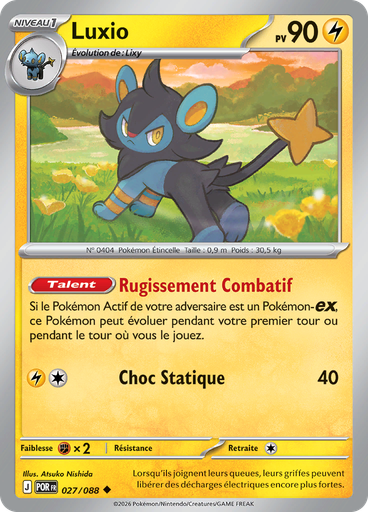 Luxio (Reverse Holo)