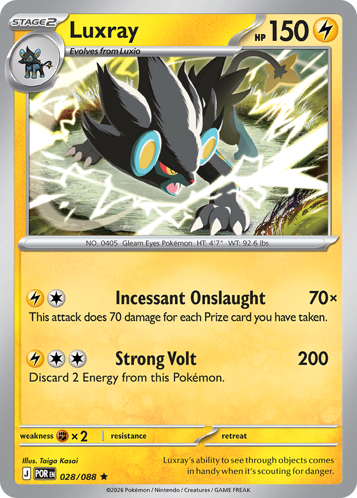 Luxray (Reverse Holo)