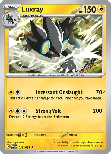 Luxray (Reverse Holo)