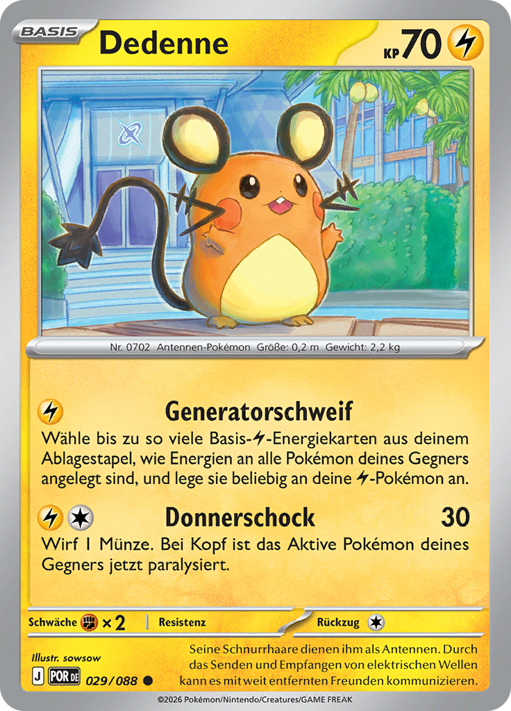 Dedenne (Reverse Holo)