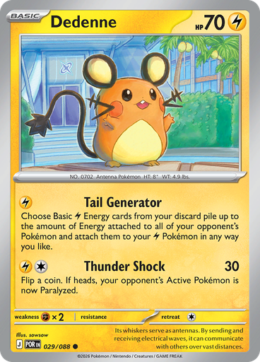 Dedenne (Reverse Holo)