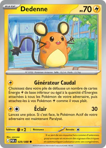 Dedenne (Reverse Holo)