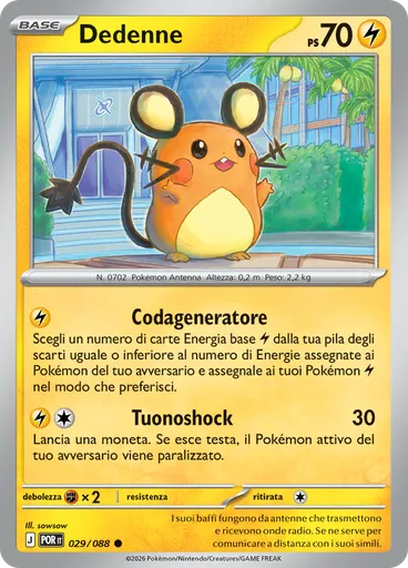 Dedenne (Reverse Holo)