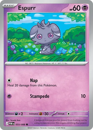 Espurr (Reverse Holo)
