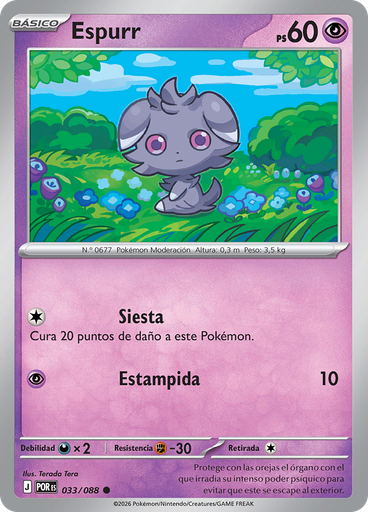 Espurr (Reverse Holo)