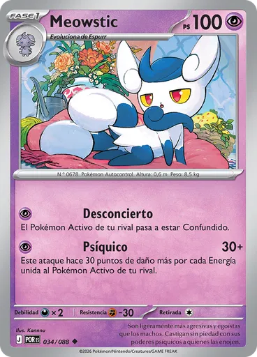 Meowstic (Reverse Holo)