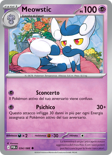 Meowstic (Reverse Holo)