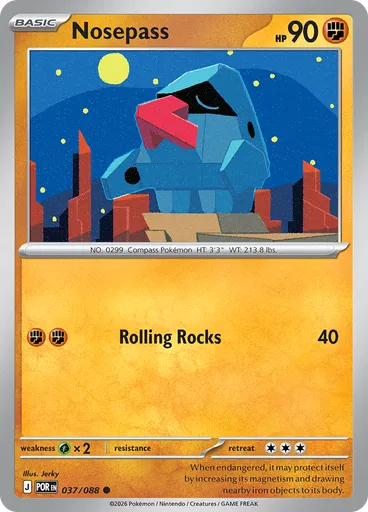 Nosepass (Reverse Holo)