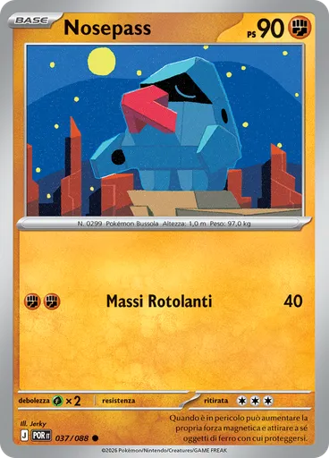 Nosepass (Reverse Holo)