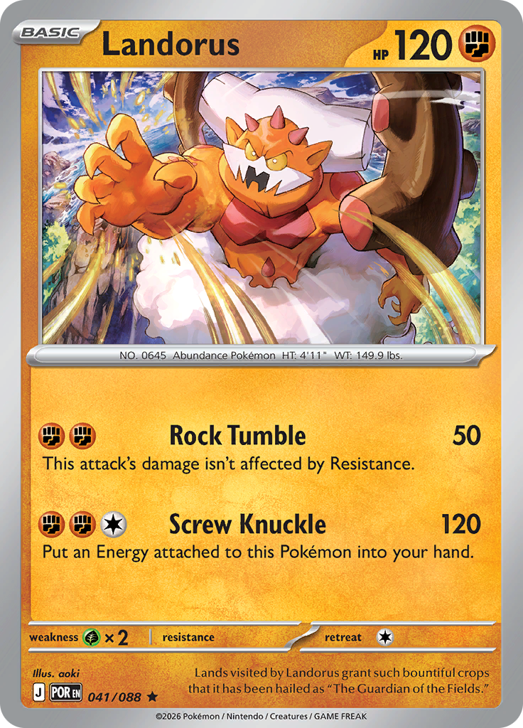Landorus (Reverse Holo)