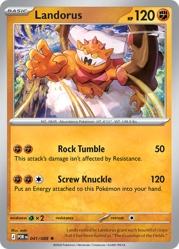 Landorus (Reverse Holo)
