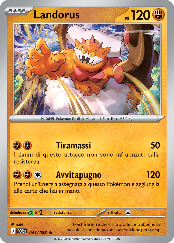 Landorus (Reverse Holo)