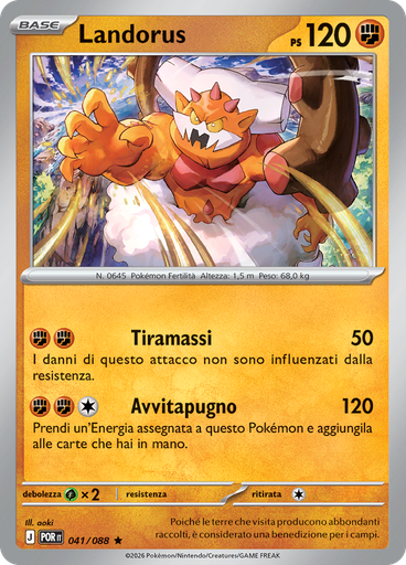Landorus (Reverse Holo)