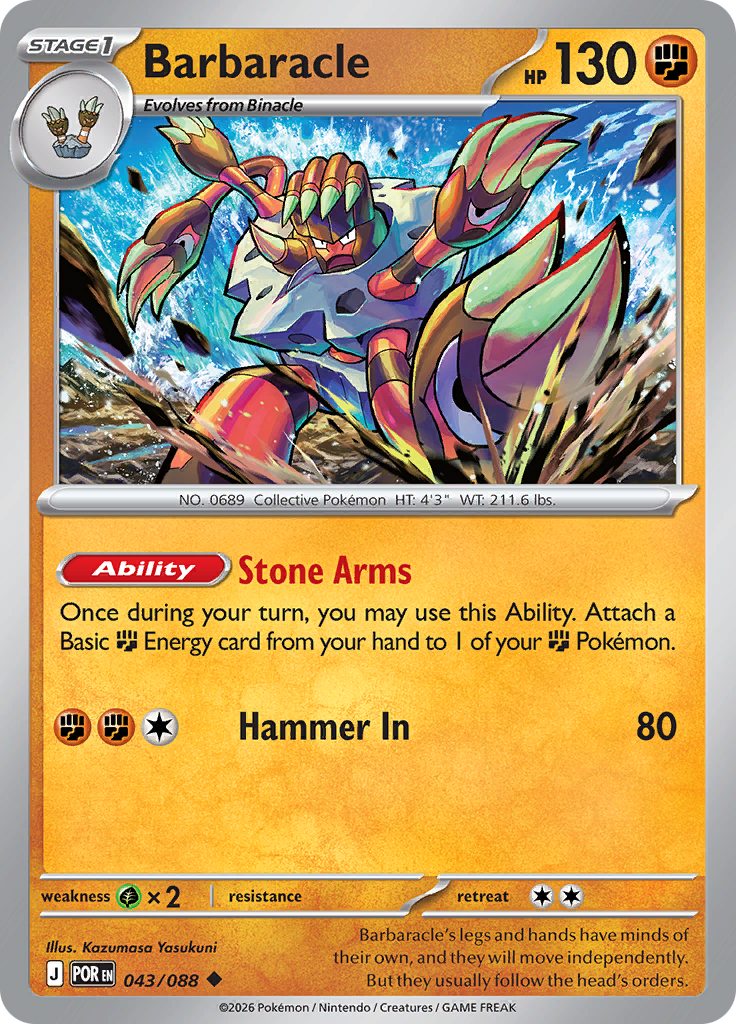 Barbaracle (Reverse Holo)