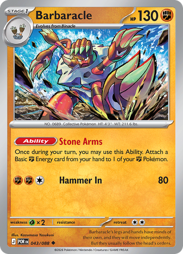 Barbaracle (Reverse Holo)