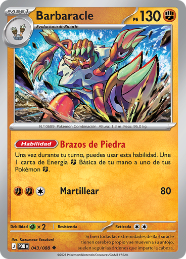 Barbaracle (Reverse Holo)