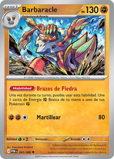 Barbaracle (Reverse Holo)