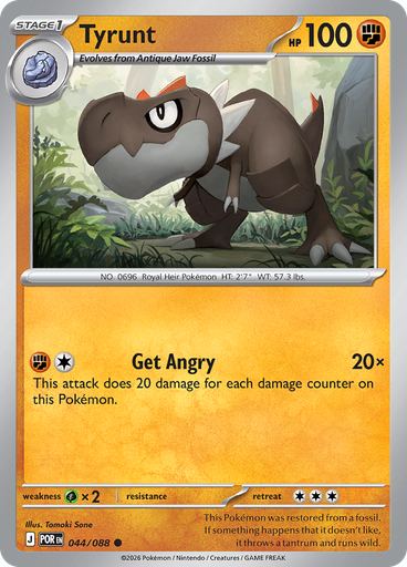 Tyrunt (Reverse Holo)