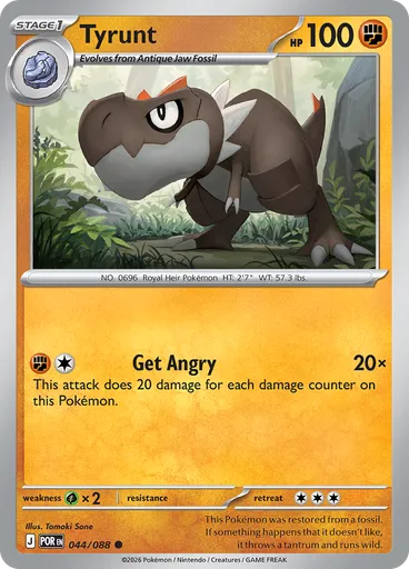Tyrunt (Reverse Holo)