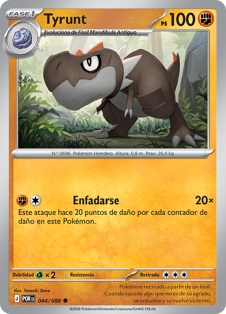 Tyrunt (Reverse Holo)